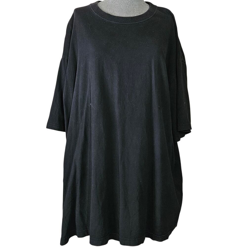 Phat Doc Black Cotton Short Sleeve Tee Size 3XL